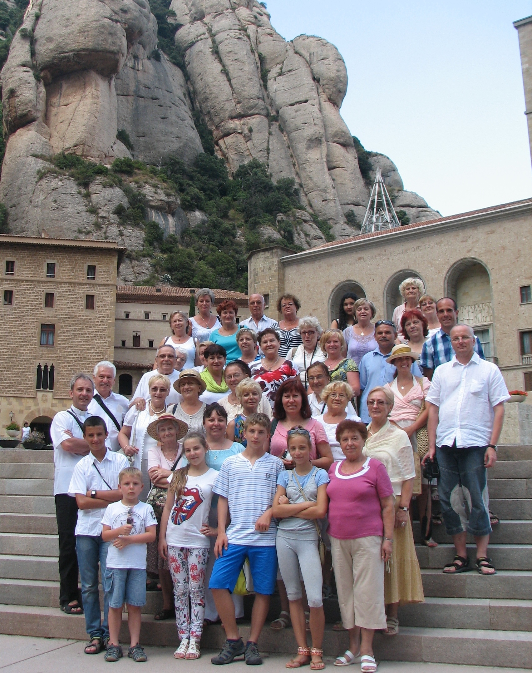 Nasza grupa pielgrzymkowa do Hiszpanii i Francji, fot. Andrzej Manka