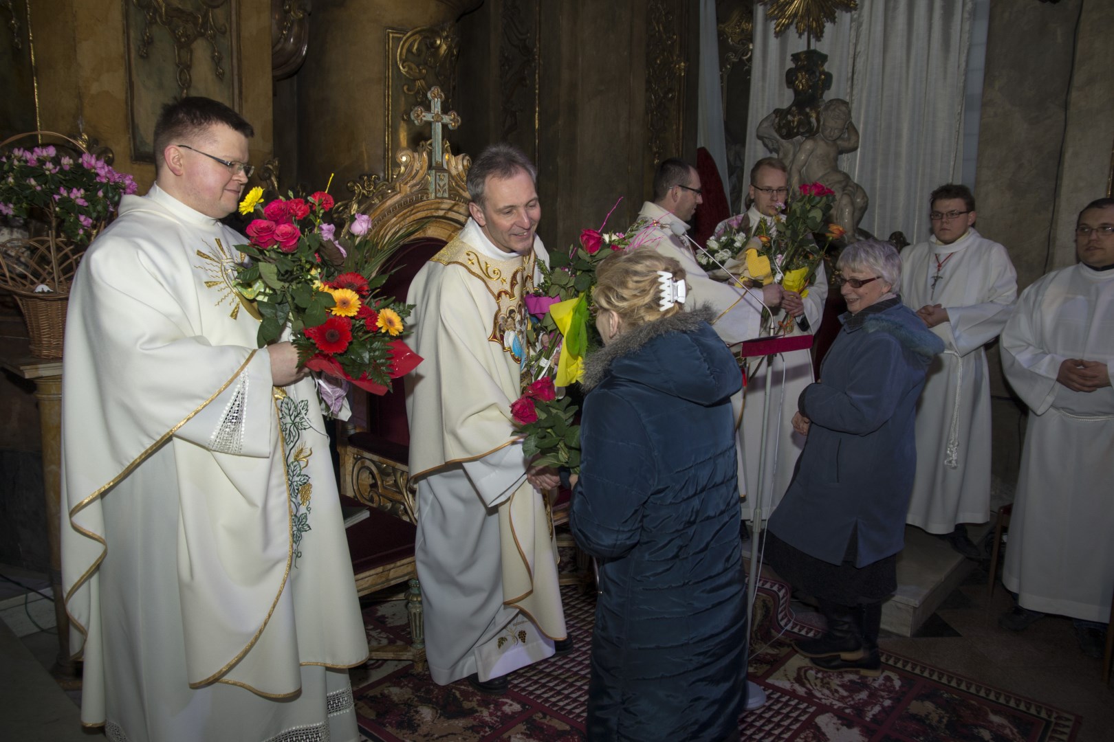 2015-04-02 - Wielki Czwartek, Życzenia dla kapłanów